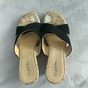 Just be brand children wedged shoes